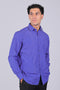 Veshbhoshaa Bluebird Serene Blue Men'S Office Shirt